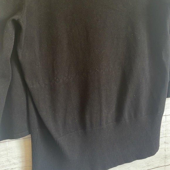 Cable & Gauge Beaded Neck Pull Over Sweater l SIZE XL - Picture 7 of 8